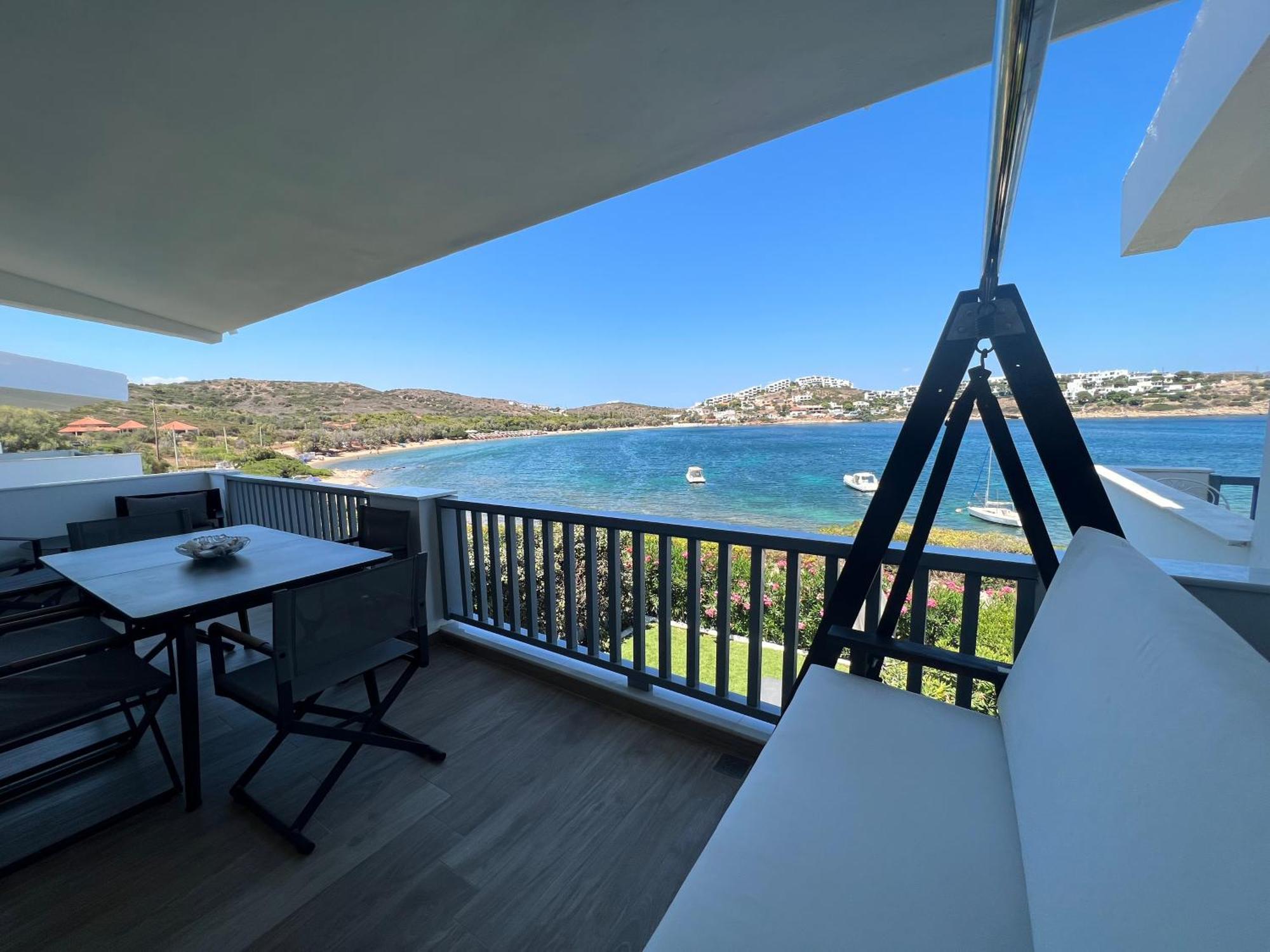Sounio - Waterfront Luxury Spa Villa Pounta Zeza 170 Sqm On Private Beach Сунион Экстерьер фото