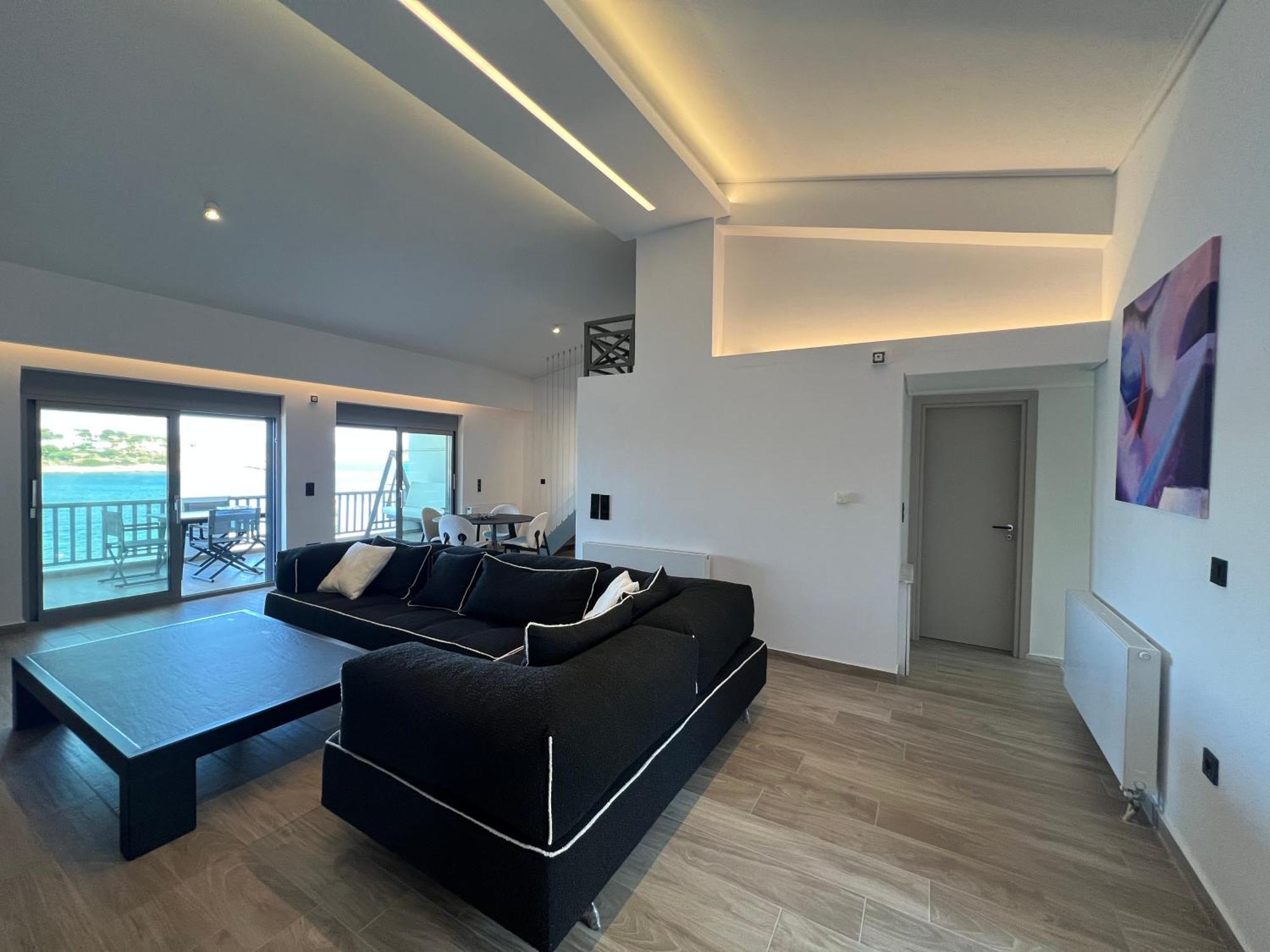 Sounio - Waterfront Luxury Spa Villa Pounta Zeza 170 Sqm On Private Beach Сунион Экстерьер фото