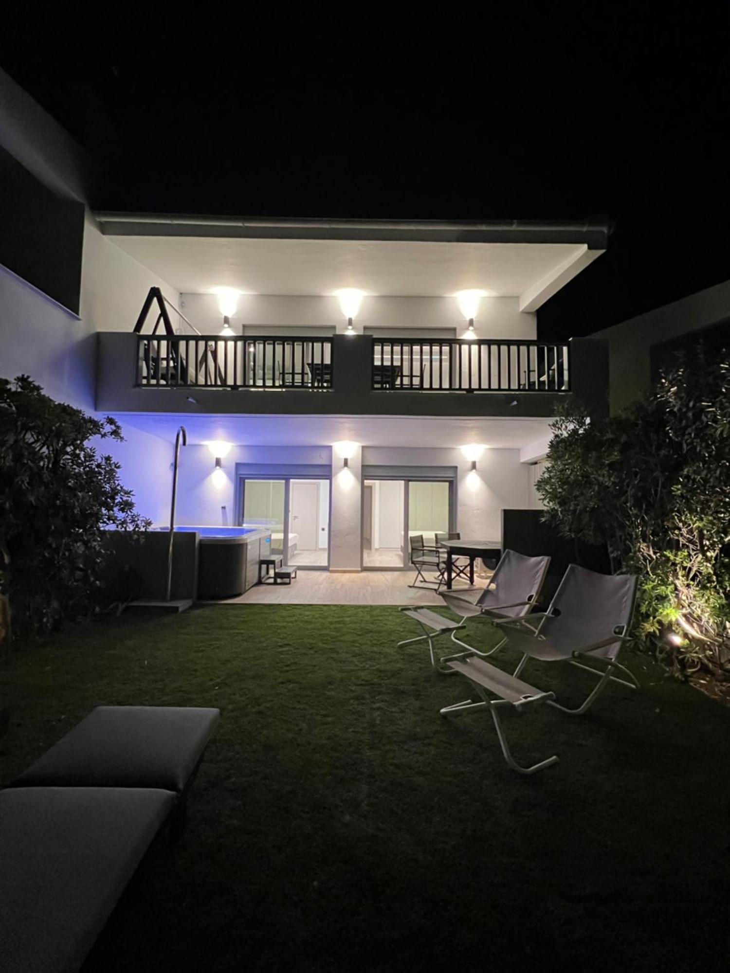 Sounio - Waterfront Luxury Spa Villa Pounta Zeza 170 Sqm On Private Beach Сунион Экстерьер фото