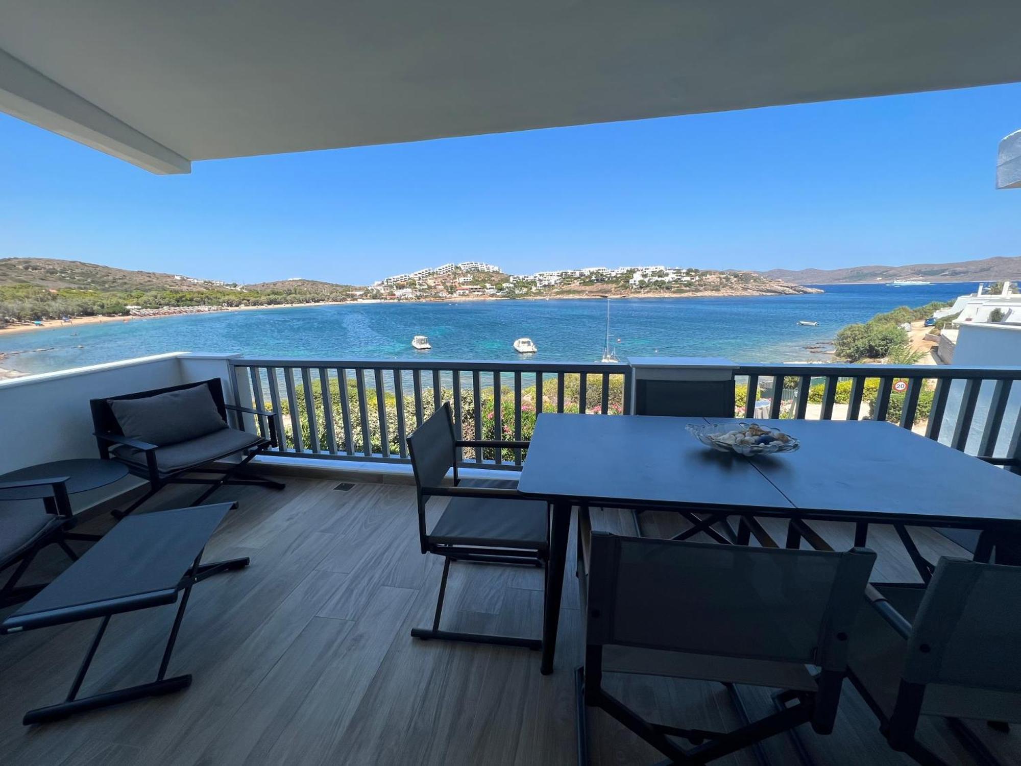 Sounio - Waterfront Luxury Spa Villa Pounta Zeza 170 Sqm On Private Beach Сунион Экстерьер фото