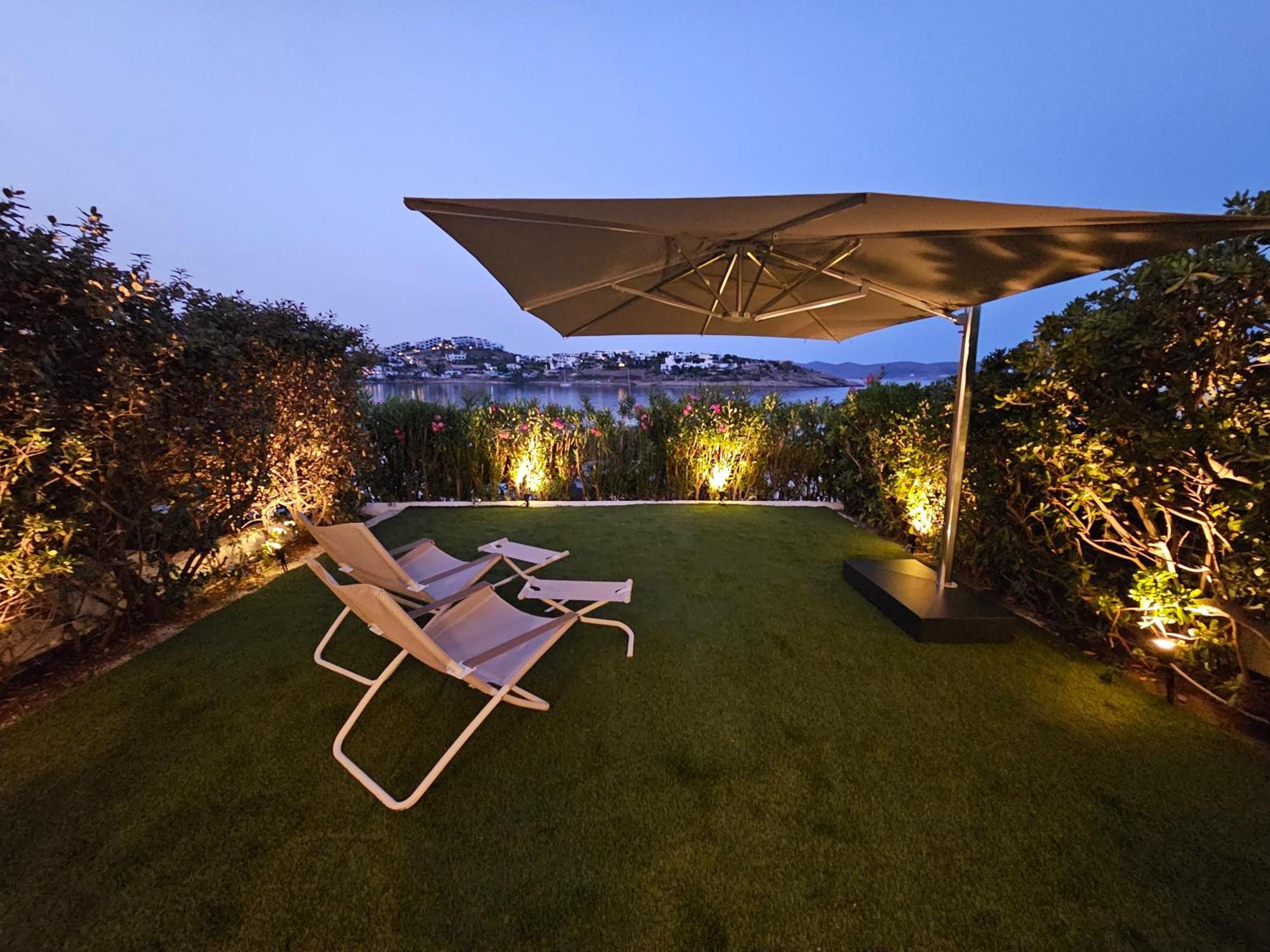Sounio - Waterfront Luxury Spa Villa Pounta Zeza 170 Sqm On Private Beach Сунион Экстерьер фото