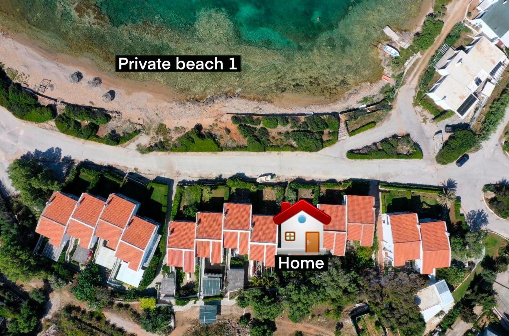 Sounio - Waterfront Luxury Spa Villa Pounta Zeza 170 Sqm On Private Beach Сунион Экстерьер фото